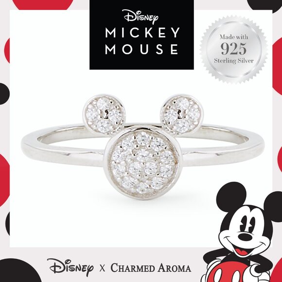 Disney Jewelry - Disney Mickey Mouse ring, 925 Sterling Silver Charmed Aroma